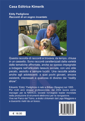 Quarta di copertina di Racconti di un sogno incantato