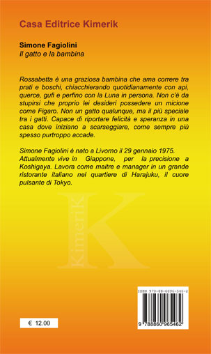 Quarta di copertina di Il gatto e la bambina