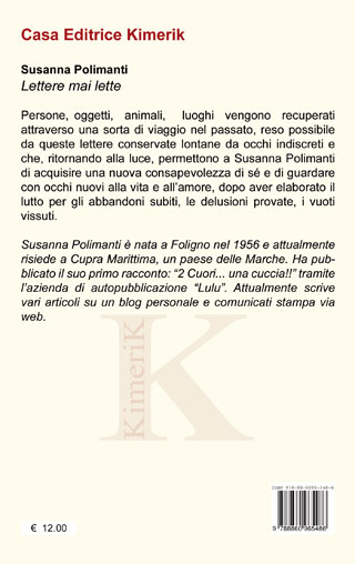 Quarta di copertina di Lettere mai lette