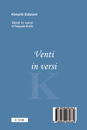 Quarta di copertina di Venti