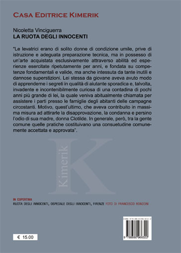 Quarta di copertina di La Ruota degli innocenti