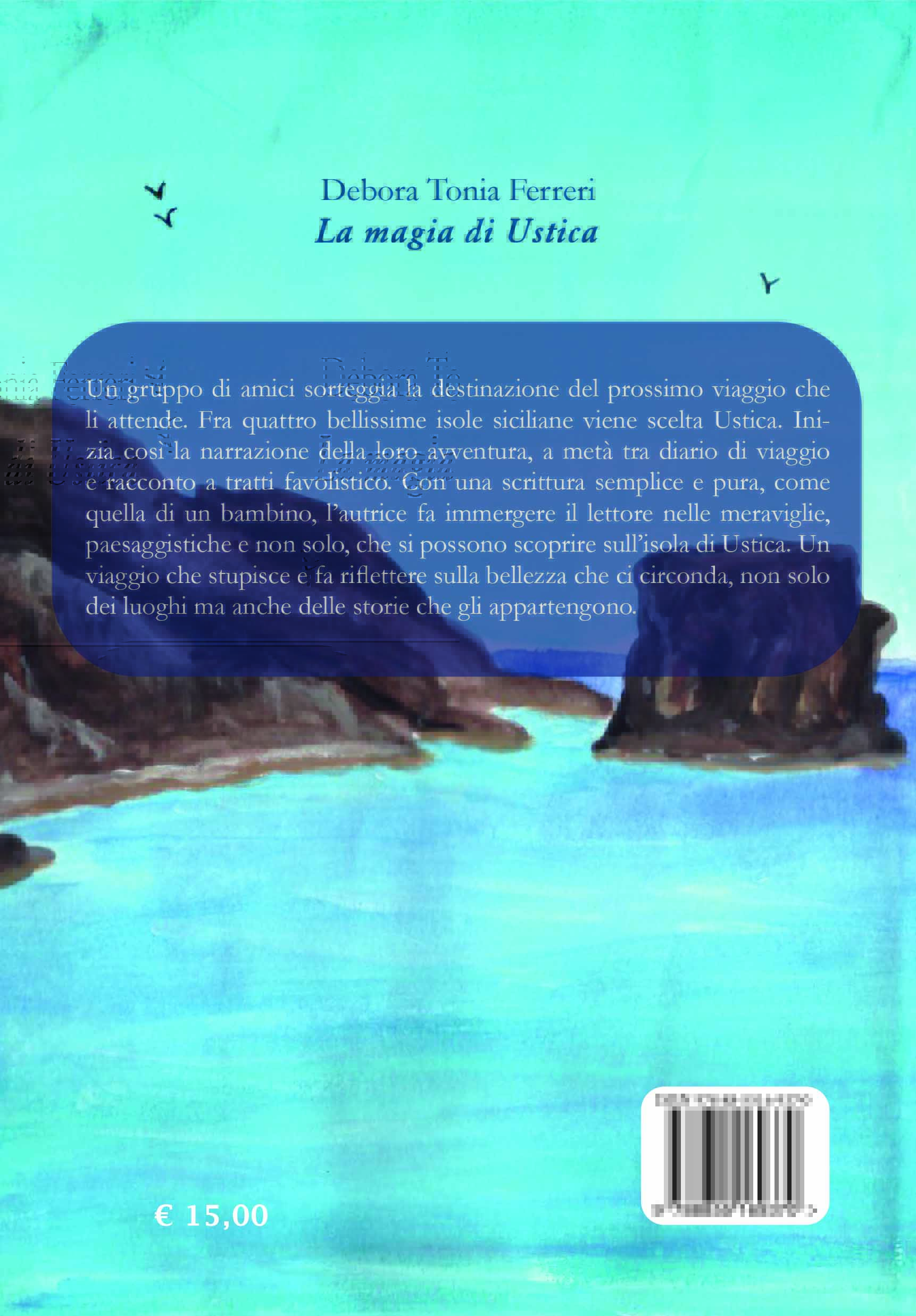 Quarta di copertina di La magia di Ustica