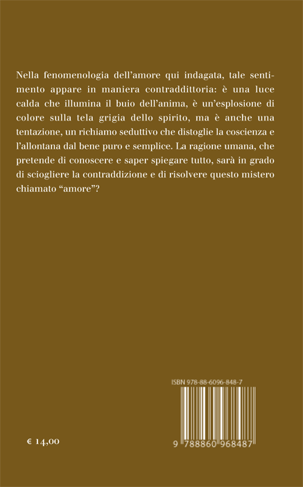 Quarta di copertina di LA SIMILITUDINE