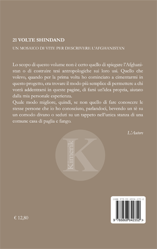 Quarta di copertina di 21 volte Shindand