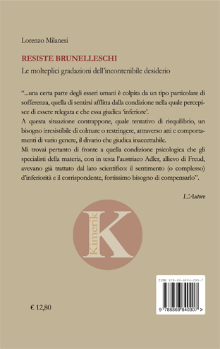 Quarta di copertina di Resiste Brunelleschi