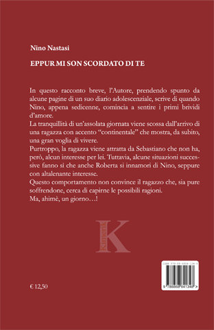 Quarta di copertina di Eppur mi son scordato di te