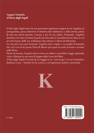 Quarta di copertina di IL PARCO DEGLI ANGELI