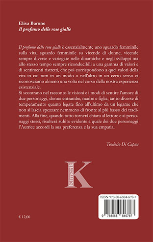 Quarta di copertina di Il profumo delle rose gialle