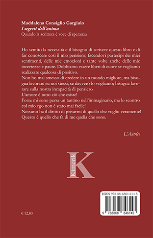 Quarta di copertina di I segreti dell'anima