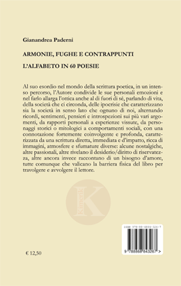 Quarta di copertina di Armonie, fughe e contrappunti