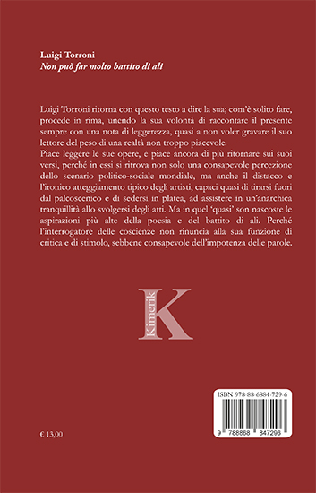 Quarta di copertina di Non può far molto...