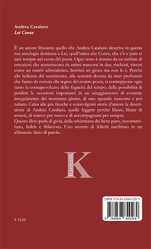 Quarta di copertina di Lei conta