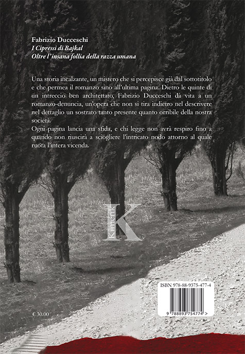 Quarta di copertina di I cipressi di Bajkal