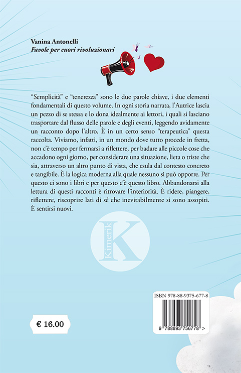 Quarta di copertina di Favole per cuori rivoluzionari