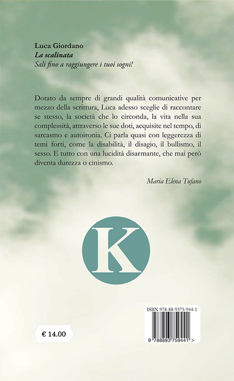 Quarta di copertina di La scalinata
