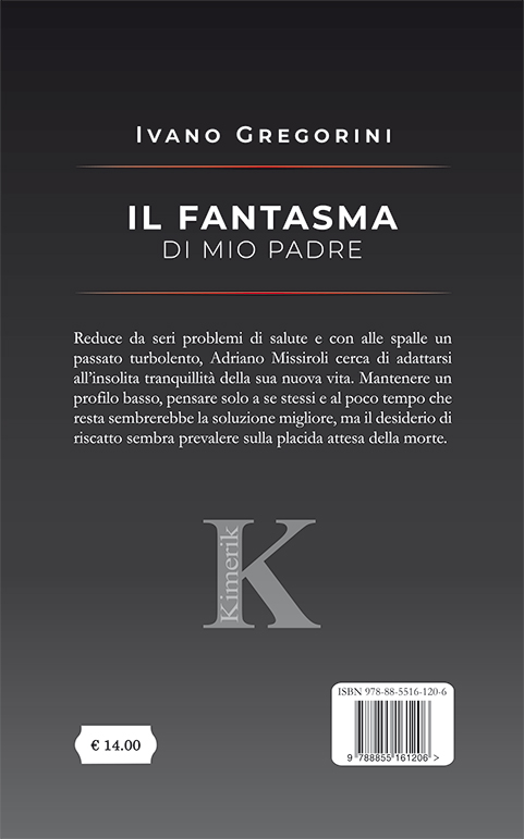 Quarta di copertina di Il fantasma di mio padre