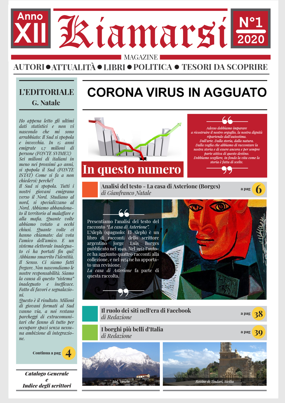 Giornale Kiamarsi Magazine 2020
