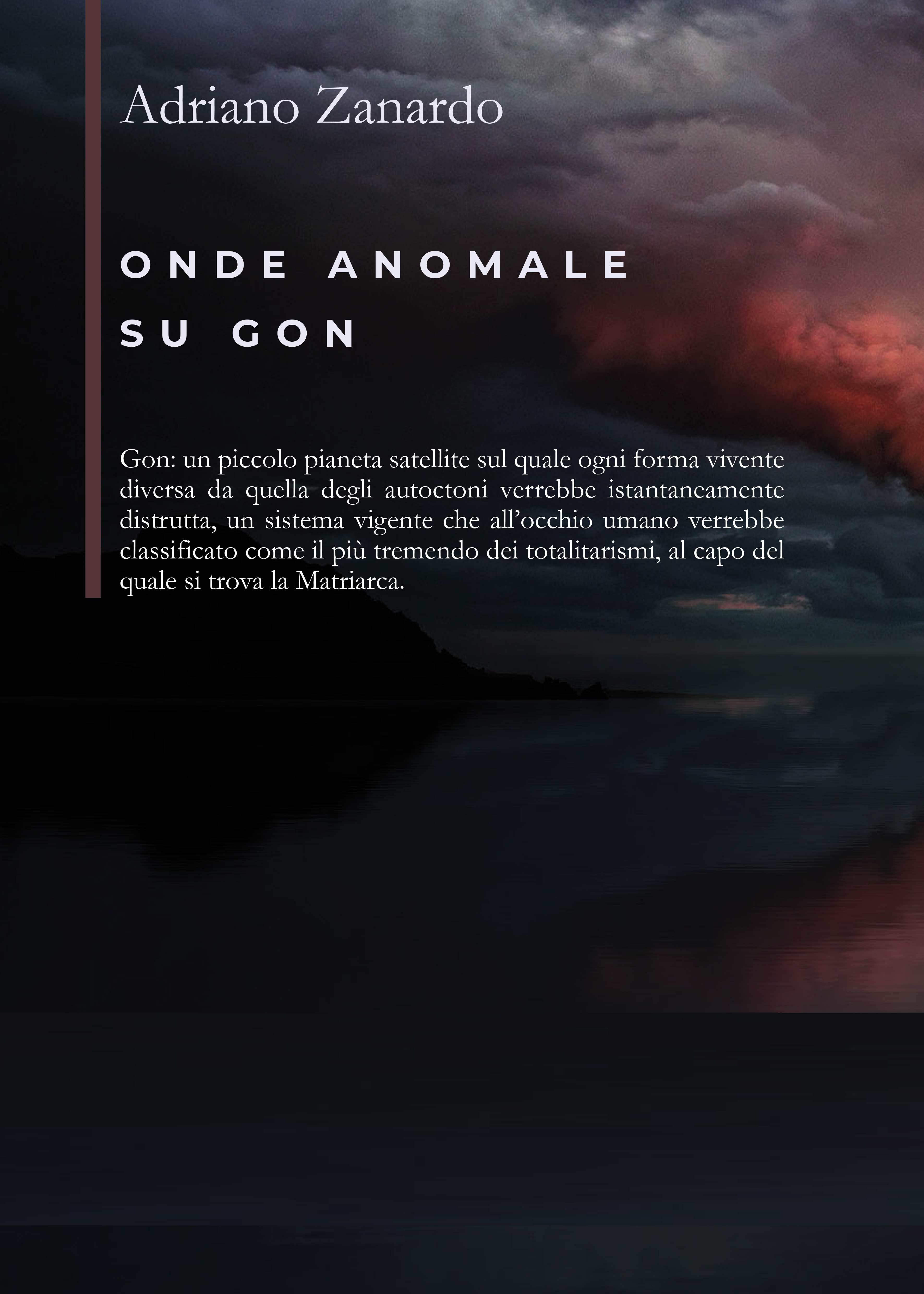 Quarta di copertina di Onde anomale su Gon