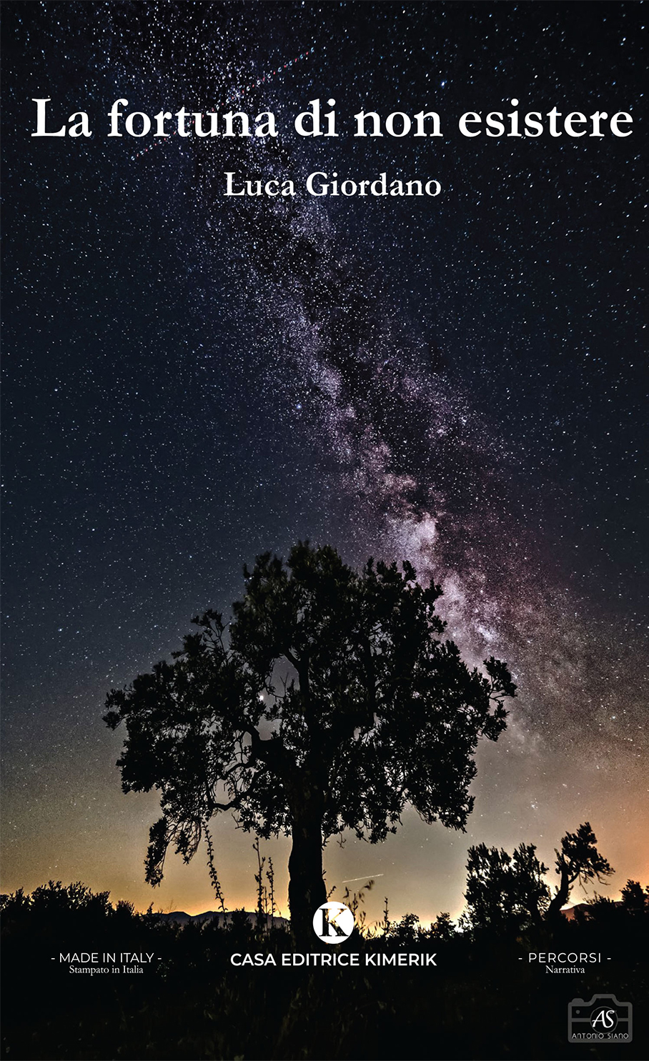 Copertina di La fortuna di non esistere