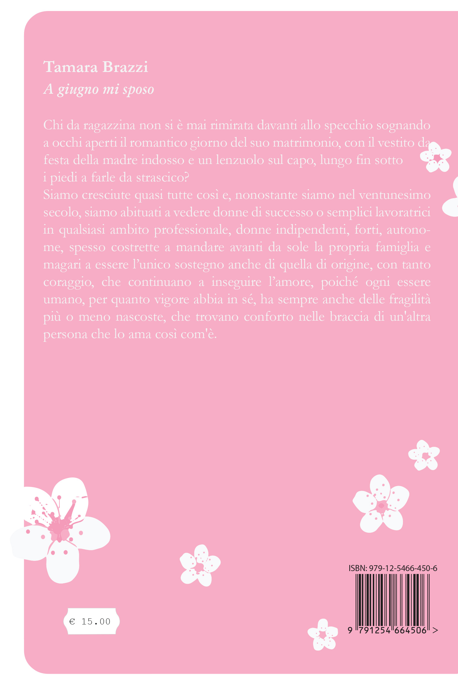 Quarta di copertina di A giugno mi sposo