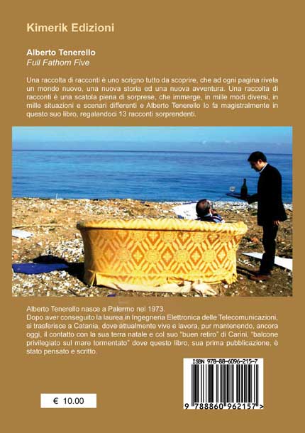 Quarta di copertina di Full Fathom Five