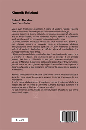 Quarta di copertina di Feluche sul Nilo