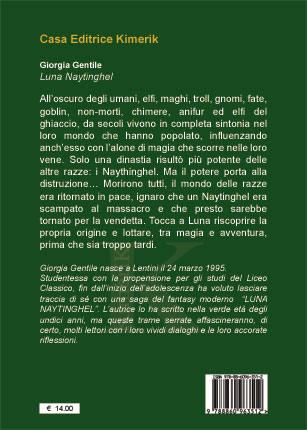 Quarta di copertina di Luna Naytinghel