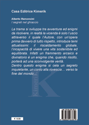 Quarta di copertina di I segreti nel ghiaccio