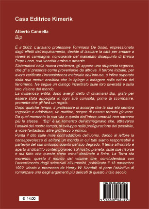 Quarta di copertina di Bip