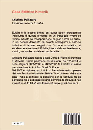 Quarta di copertina di Le avventure di Eulalia