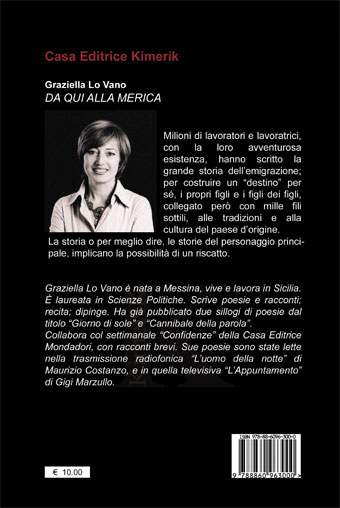 Quarta di copertina di Da qui alla Merica