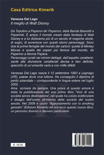 Quarta di copertina di IL MEGLIO DI WALT DISNEY